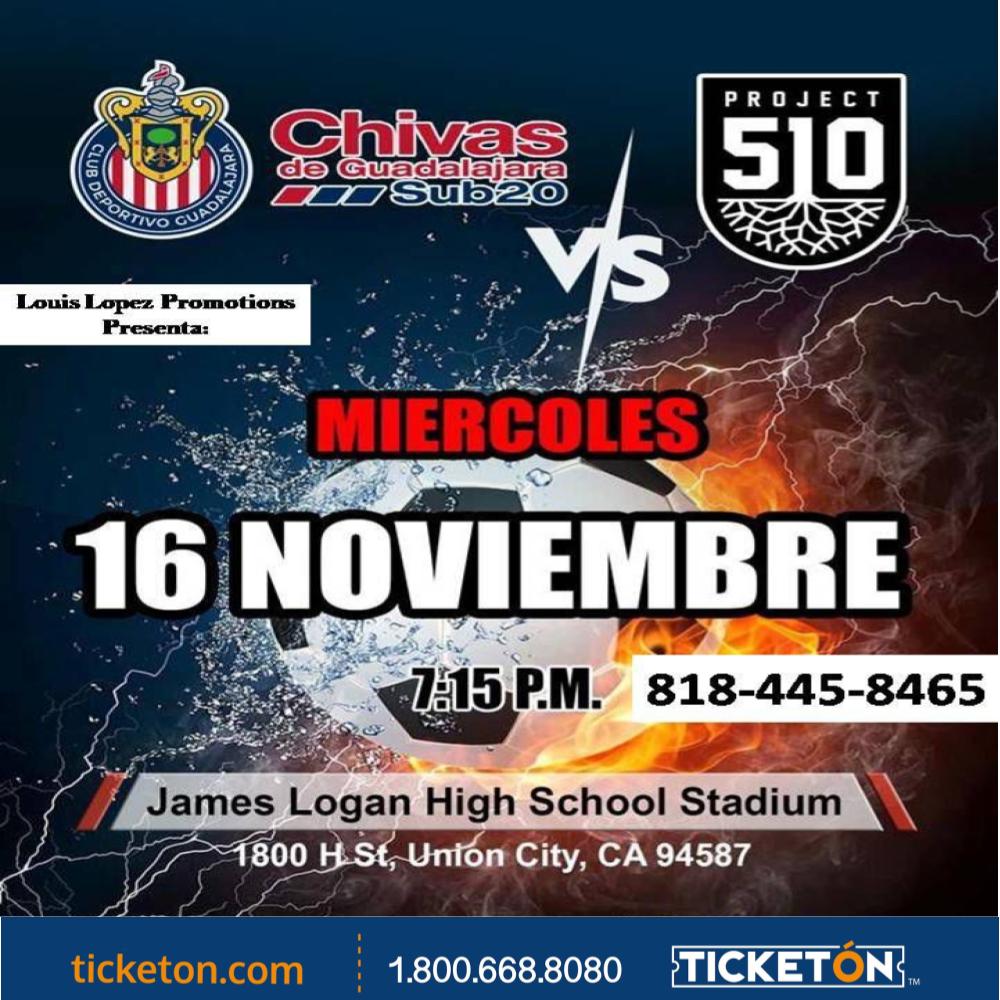 CHIVAS VS PROJECT 510 Union City Youth Soccer