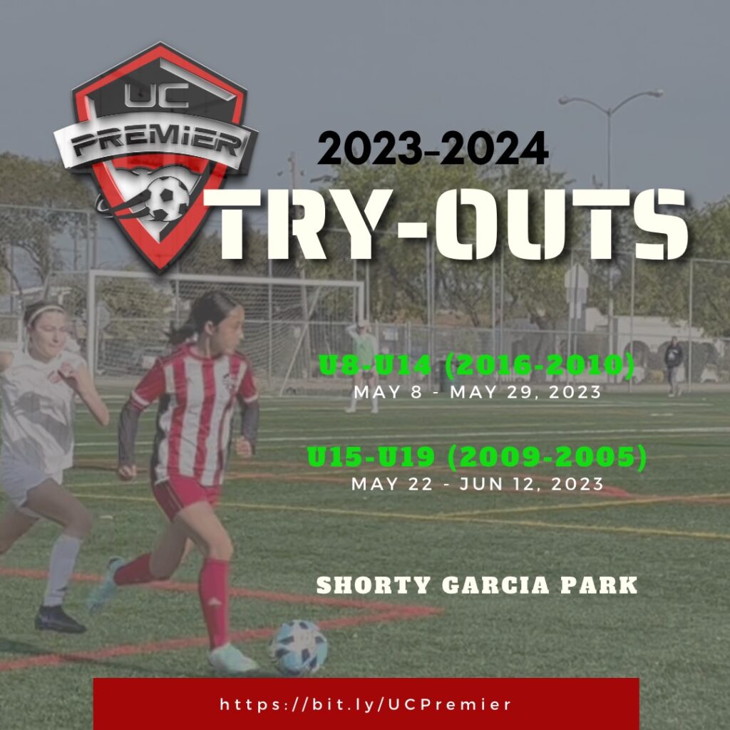 TRYOUTS 20232024 Union City Youth Soccer